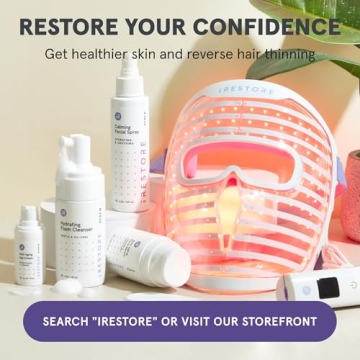 iRestore LED Face Mask - Youthful Skin in 10 Min Daily