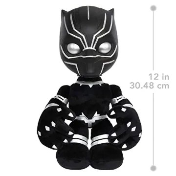 Marvel Black Panther Plush Figure with Lights and Sounds