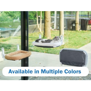 Zakkart Cat Window Perch - Foldable, Sturdy Hammock for Cats