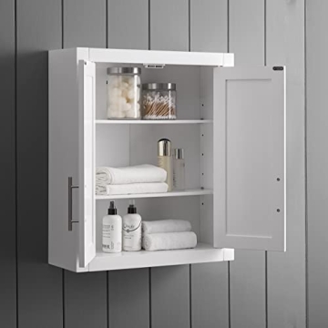 Crosley Furniture Savannah Wall Mounted Bathroom Storage