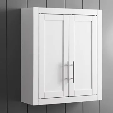 Crosley Furniture Savannah Wall Mounted Bathroom Storage