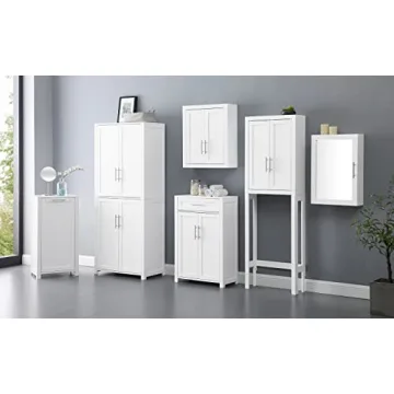 Crosley Furniture Savannah Wall Mounted Bathroom Storage