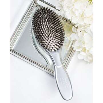 Olivia Garden Ceramic + Ion Supreme Paddle Hair Brush CISP-CO (Combo)
