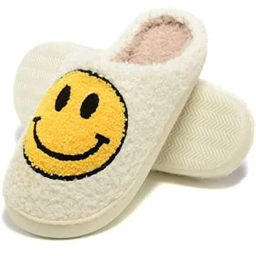 Smile Face Slippers - Stylish & Comfy for All Ages