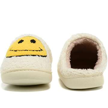 Smile Face Slippers - Stylish & Comfy for All Ages