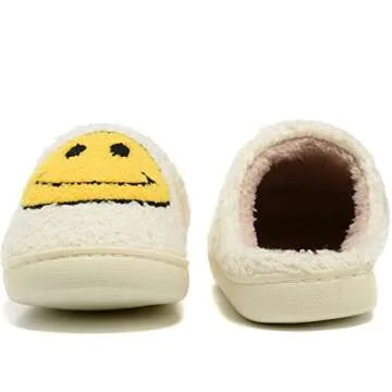 Smile Face Slippers - Stylish & Comfy for All Ages