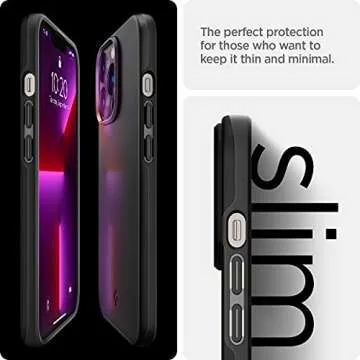 Spigen Thin Fit Designed for iPhone 13 Pro Case (2021) - Black