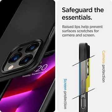 Spigen Thin Fit Designed for iPhone 13 Pro Case (2021) - Black
