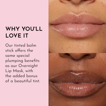 LAWLESS Forget the Filler Lip Plumping Line Smoothing Tinted Balm, Pink Marshmallow, 0.09 Ounce