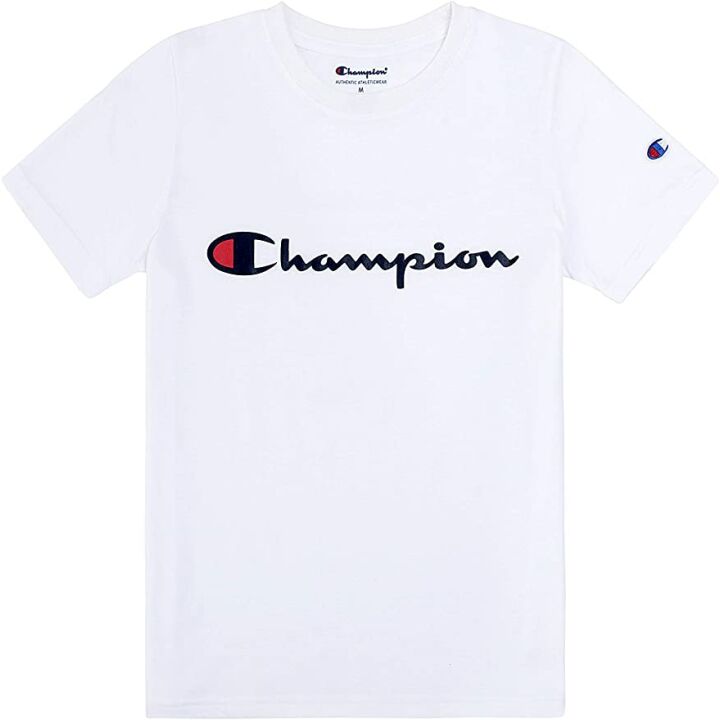 Champion Boys Logo Tee - Short Sleeve Comfort
