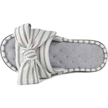 Comfortable Eurytides Slide Slippers for Women in Light Grey