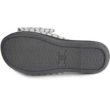Comfortable Eurytides Slide Slippers for Women in Light Grey