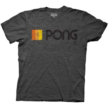 Ripple Junction Pong Men's Short Sleeve T-Shirt - Vintage Atari Logo, Sizes S-5XL