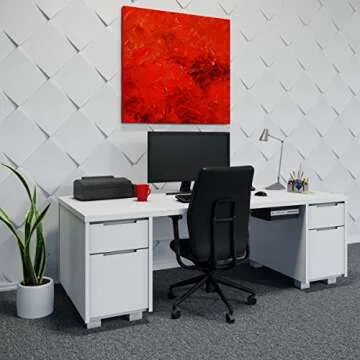 Under Desk PC Mount 444 | 14W x 4H x 11D | Under Desk Mount | Mount for Personal Computers | USA Made | Oeveo