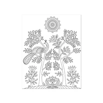 Color & Frame - In the Garden Adult Coloring Book