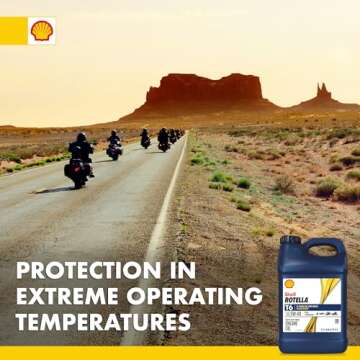 Shell Rotella T6 Full Synthetic 5W-40 Motor Oil - Powerful Protection