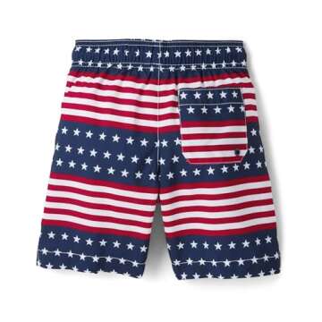The Children's Place Boys Swim Trunks, Tidal, 10-12 US