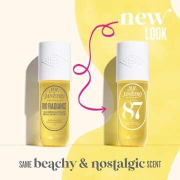 SOL DE JANEIRO Cheirosa 87 Rio Radiance Hair & Body Fragrance Mist Full Size and Travel Size Set