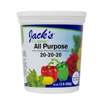 Jack's Classic 20-20-20 All Purpose Fertilizer 1.5lbs