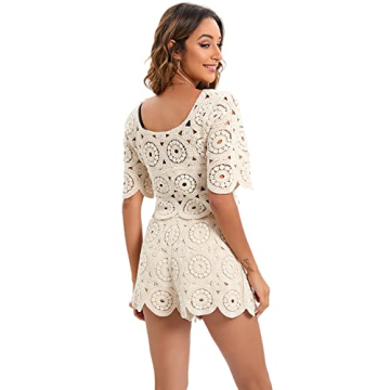 Chic Women's Bikini Beach Swimwear Cover Up Set