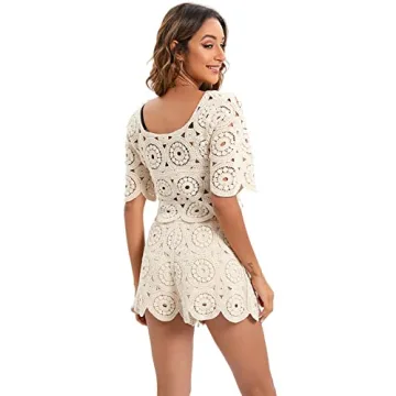 Chic Women's Bikini Beach Swimwear Cover Up Set