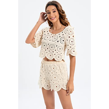 Chic Women's Bikini Beach Swimwear Cover Up Set