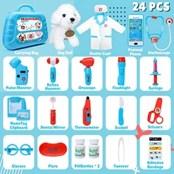 Meland Kids Doctor Play Set - Fun Role Play Kit