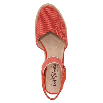 LifeStride Women’s Kimmie Espadrille Wedge Sandal