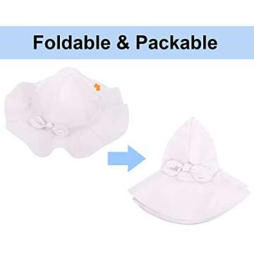 SimpliKids UPF 50+ Baby Sun Hat for Kids 2-4 Years