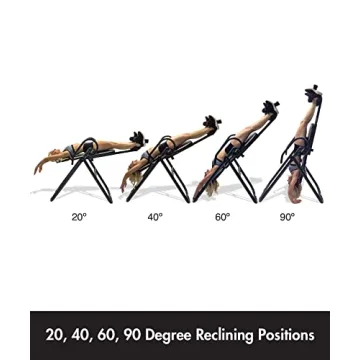 Body Vision IT 9695-G Heavy Duty Inversion Table for Back Pain Relief