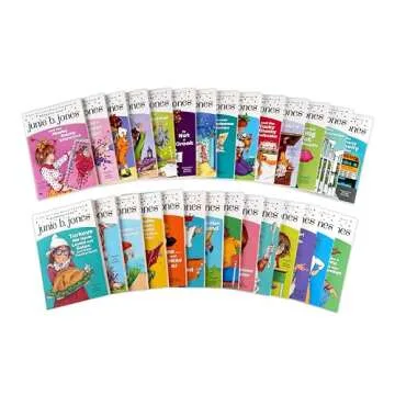 Junie B. Jones Books in a Bus 28-Book Boxed Set: The Complete Collection: Books 1-28