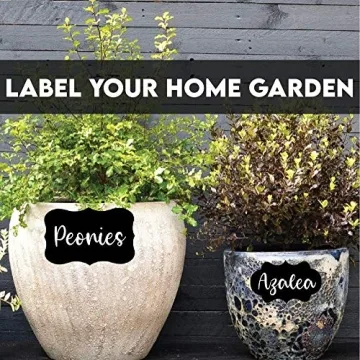 Mantah Chalkboard Label Stickers - 96 Reusable and Waterproof