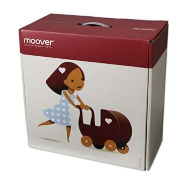 MOOVER® Pram White, 42x25x44