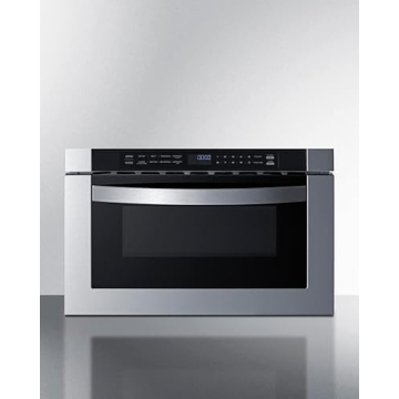 Summit 24 Inch Built-In Microwave Drawer ADA Compliant