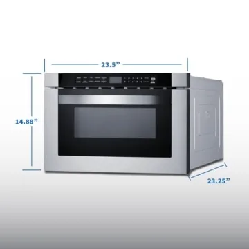 Summit 24 Inch Built-In Microwave Drawer ADA Compliant