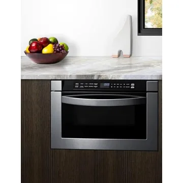 Summit 24 Inch Built-In Microwave Drawer ADA Compliant