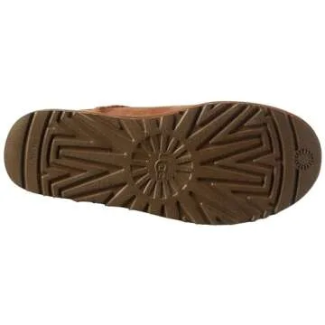 UGG Women's Bailey Button Triplet Ii Boot, Chestnut, 08
