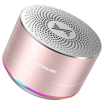 LENRUE A2 Portable Bluetooth Speaker with Lights