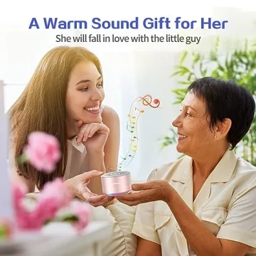 LENRUE A2 Portable Bluetooth Speaker with Lights