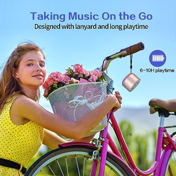 LENRUE A2 Portable Bluetooth Speaker with Lights