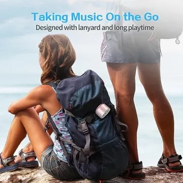 LENRUE A2 Portable Bluetooth Speaker with Lights