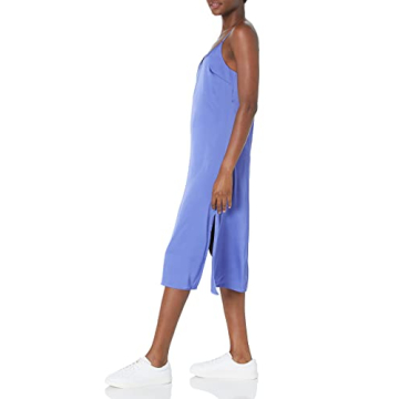 The Drop Women's Ana Silky V-Neck Midi Slip Dress