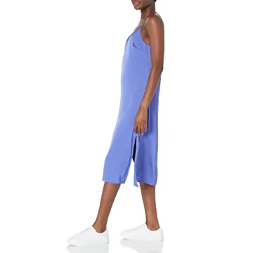 The Drop Women's Ana Silky V-Neck Midi Slip Dress