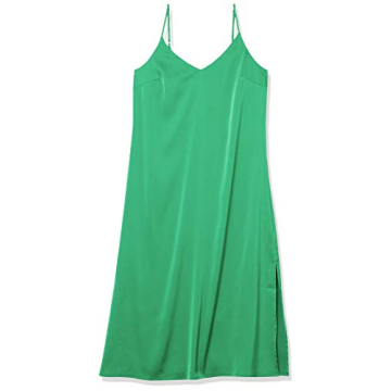 The Drop Women's Ana Silky V-Neck Midi Slip Dress