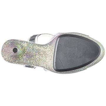 Buy Ellie Shoes Maxine Heeled Sandal with Rhinestones