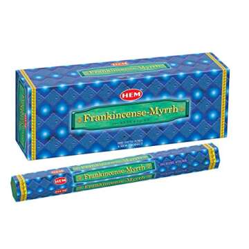 Hem Frankincense & Myrrh Incense - 120 Sticks for Relaxation