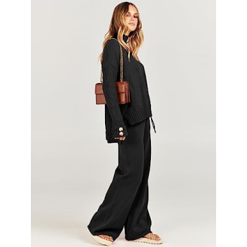 ANRABESS Cozy Two Piece Outfit - Stylish & Comfy Loungewear