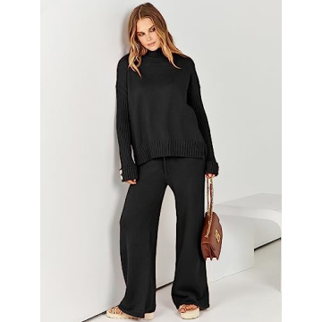 ANRABESS Cozy Two Piece Outfit - Stylish & Comfy Loungewear