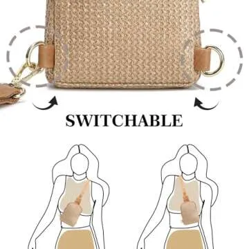 INICAT Small Sling Beach Bag for Women - Stylish & Versatile
