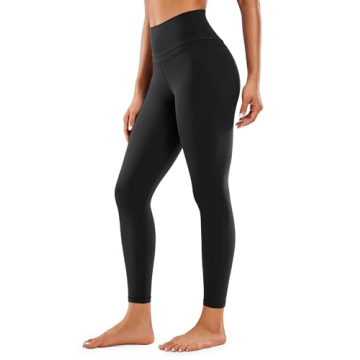 CRZ YOGA Womens Naked Feeling 7/8 Leggings - High Waist Comfort
